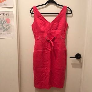 Donna Morgan pink tie dress